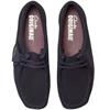 CLARKS  MENS  SHOE - BLACK SUEDE
